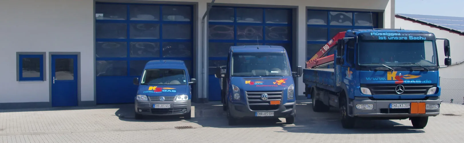 KS-Gas Lohberg KS-Gas Niederlassung Lohberg – Standortansicht